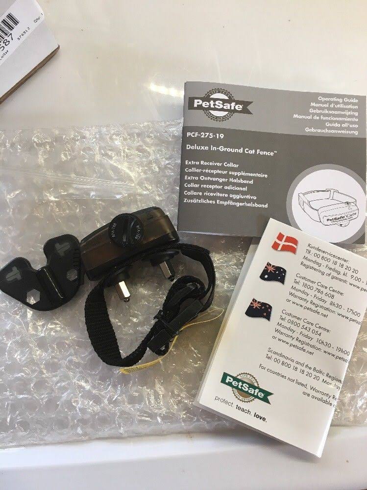 Extra Receiver Collar for In-Ground Cat Fence H59805