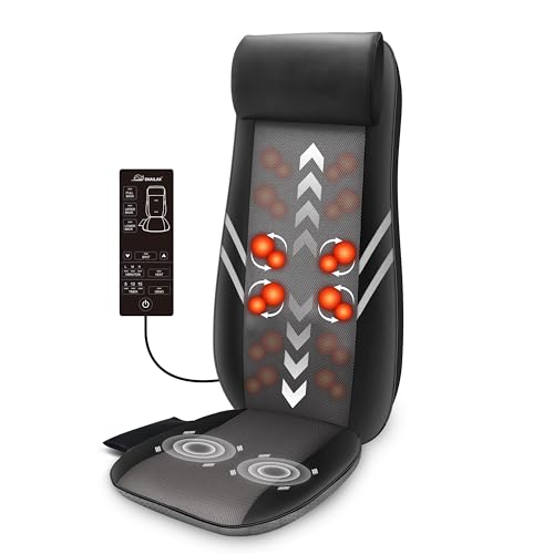 Shiatsu Massage Cushion with Heat Kneading Back Massager F875573