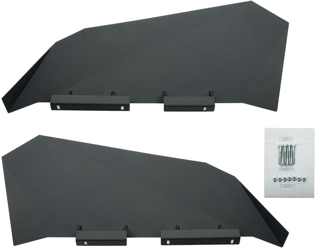Black Aluminum Lower Door Insert Panels M763493