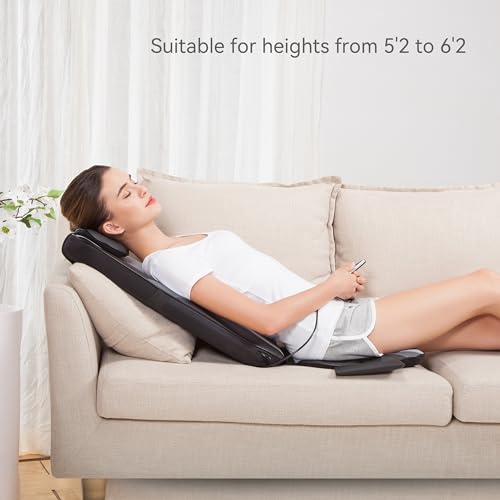 Shiatsu Massage Cushion with Heat Kneading Back Massager F875573