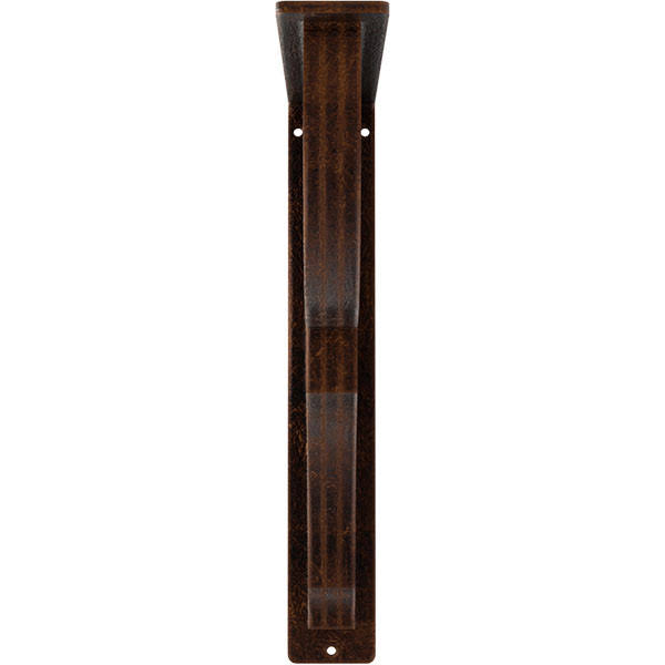 Antiqued Copper Wrought Iron Bracket S553