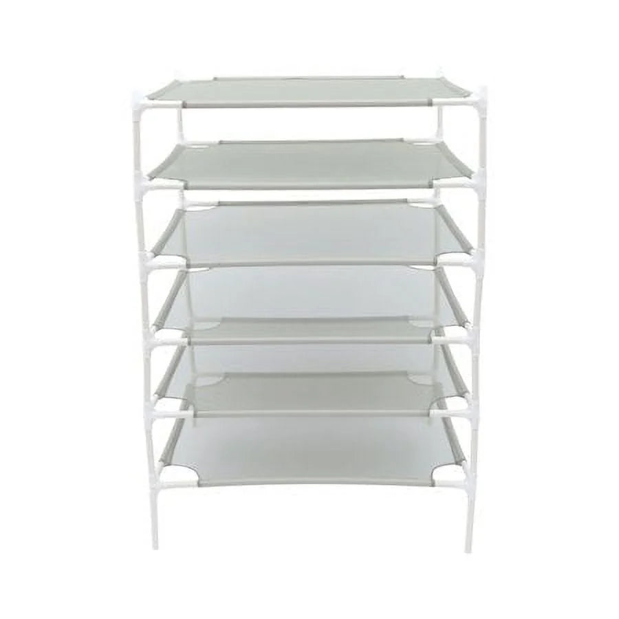6-Layer Stackable Mesh Clothes Drying Rack S8306