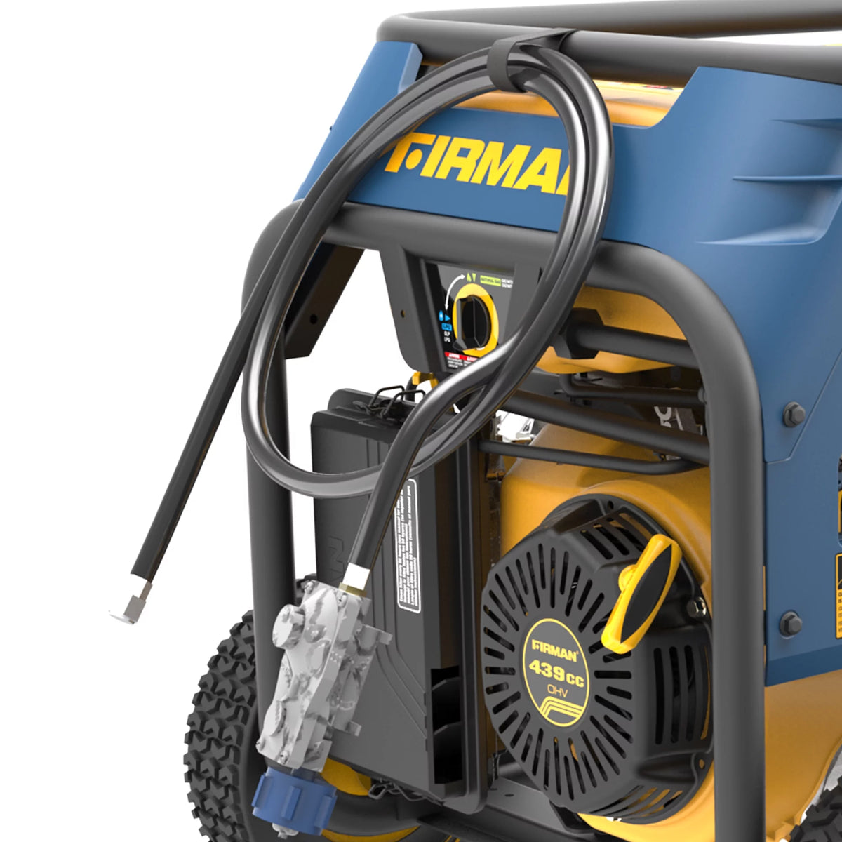 tri fuel 10,000 Watt Portable Generator with Electric Starter A27359