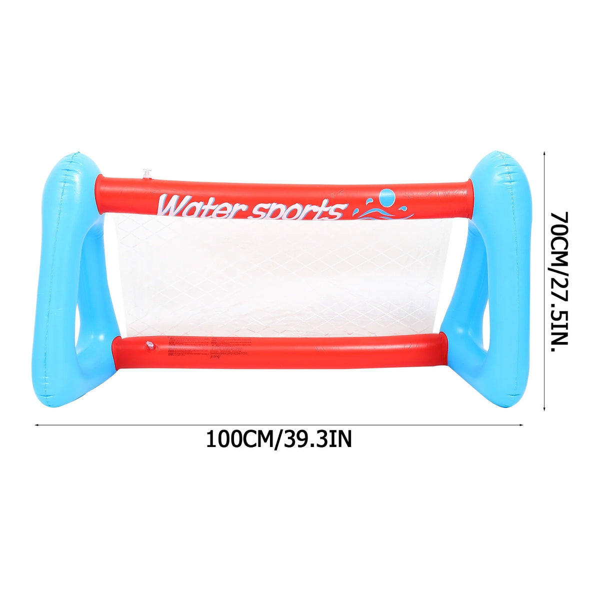 Inflatable Pool Float Set with Volleyball Net and Volleyballs Q47629