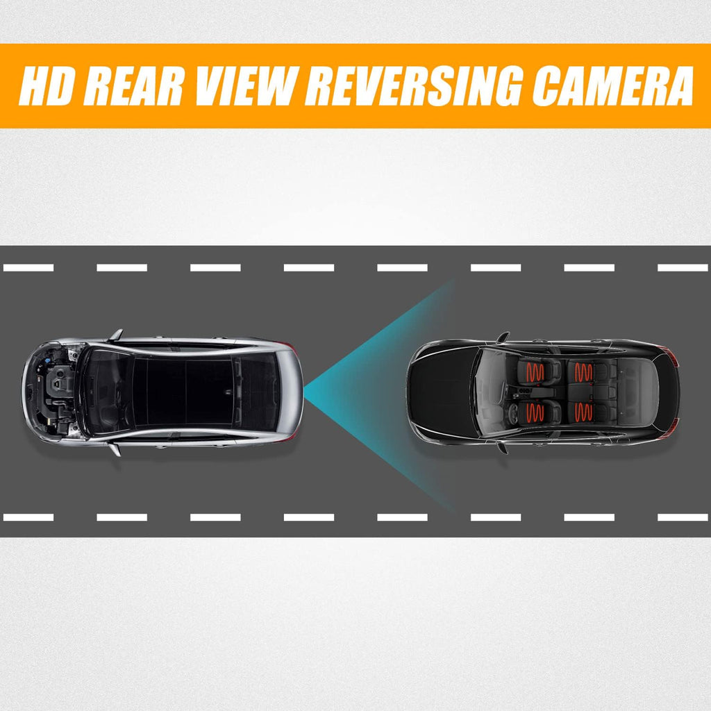 Rear View Backup Camera with Link Cable and Plug Compatible with 2011-2014 Hyundai Sonata Pack of 2 A955283