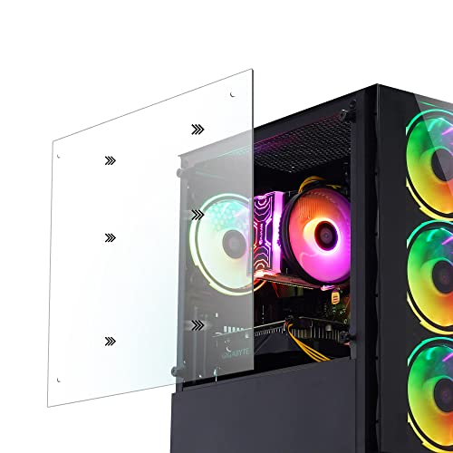 Intel i7 Quad Core 4.0GHz 32GB DDR4 RAM 1TB SSD AMD Radeon RX 580 8GB GDDR6 Windows 10 Pro Desktop PC W9129