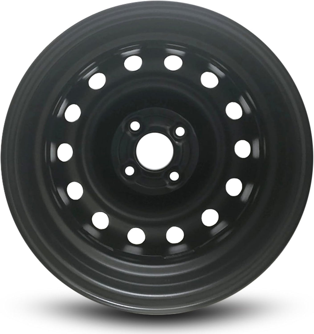 14 Inch 4 Lug Black Steel Rim E4676