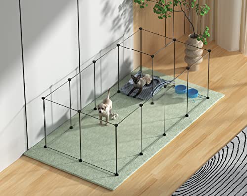 Portable Small Animals Pet Playpen Yard Fence V807532