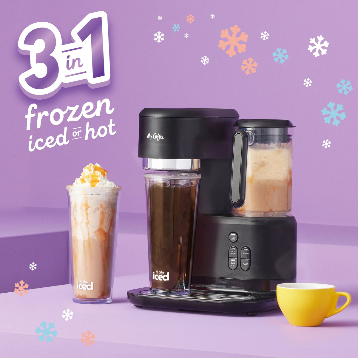 Single-Serve Coffee Maker & Blender with 2 Tumblers N96907