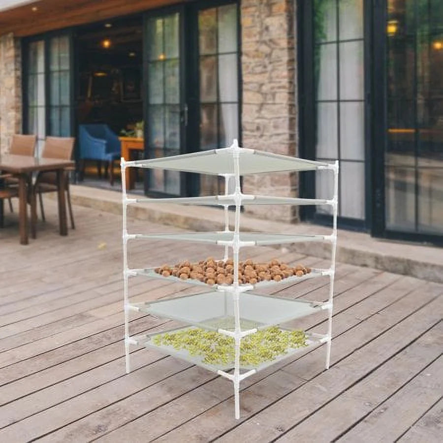 6-Layer Stackable Mesh Clothes Drying Rack S8306