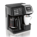 Black & Silver Single-Serve Coffee Maker K611