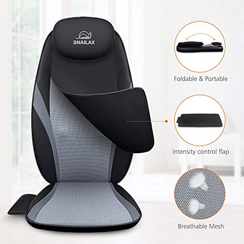 Shiatsu Massage Cushion with Heat Kneading Back Massager F875573