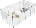 Portable Small Animals Pet Playpen Yard Fence V807532
