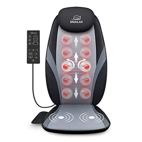Shiatsu Massage Cushion with Heat Kneading Back Massager F875573