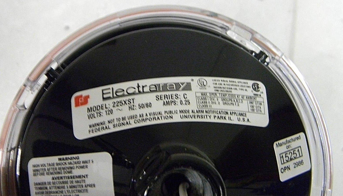 Amber Hazardous Warning Light, Strobe H916576